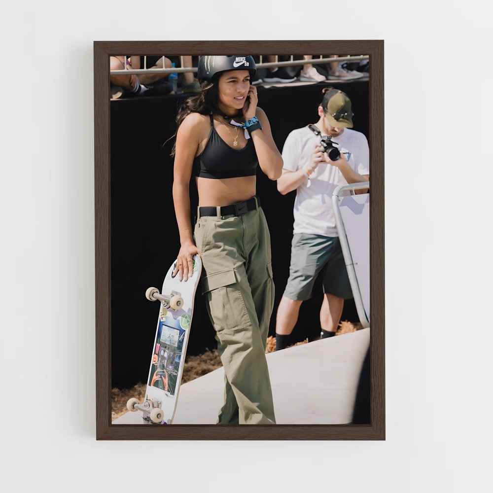 Poster Rayssa leal – affiche Skateboard (vue 5)